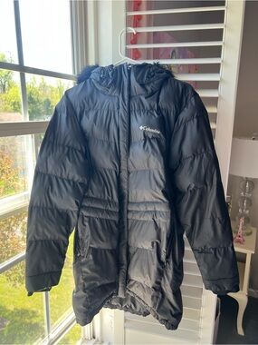 Columbia Black Parka Jacket